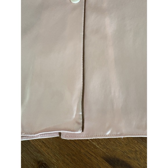 Red Envelope 100% Silk Sleep Shirt Soft Pink SMALL Luxury Pjs Loungewear READ - Picture 11 of 16